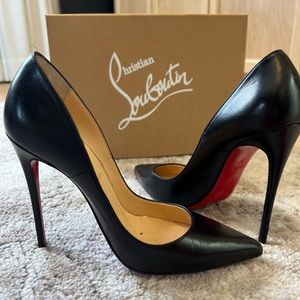 Christian Louboutin BLACK So Kate -120mm